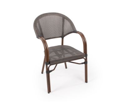 Bistro stabelstol - Brun