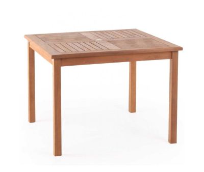 Bergen havebord 90x90 - Kerneteak