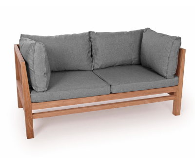 Columbo EASY DRY Teak Sofa 2 pers. - Grå