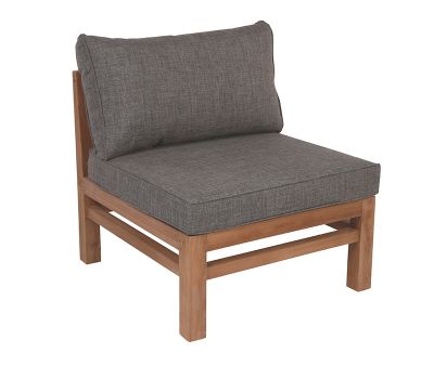 Columbo Teak Mellemmodul - Grå