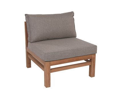 Columbo Teak Mellemmodul - Sand