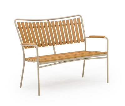 DaneLine Adam Havebænk - Nonwood - Latte