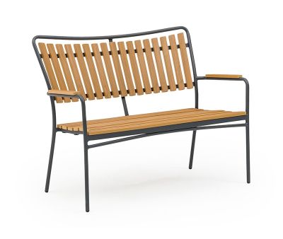 DaneLine Adam Havebænk - Nonwood - Grå