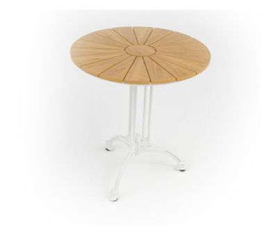 DaneLine Adam Cafébord - Nonwood - Ø70 cm - Hvid