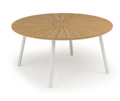 DaneLine Adam Havebord - Nonwood - Ø150 cm - Hvid