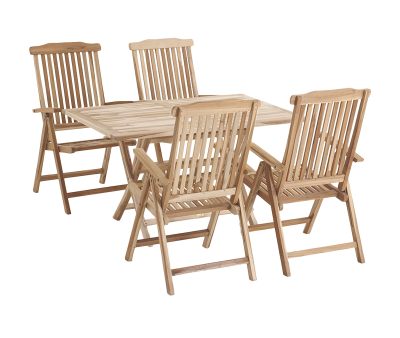 Møen Granada Havemøbelsæt 85x135 cm - Classic Teak