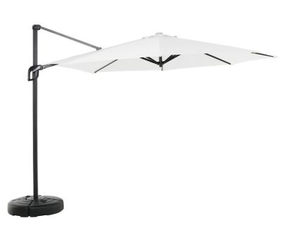 Luksus Hængeparasol 3x3 Natur