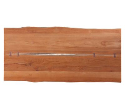 Mika Plankebordplade 100x240 cm - Kerneteak / Classic Teak