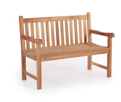 Hvide Sande bænk Kerneteak 120cm