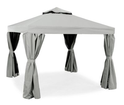 Luxus Pavillon 3x3 meter - Lys Grå