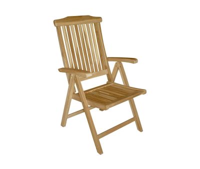 Marina positionstol - Classic Teak