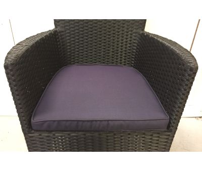 Manila Sædehynde - Lilla/Sort Struktur