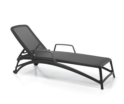 Nardi Atlantico Solvogn m/armlæn - Antracit