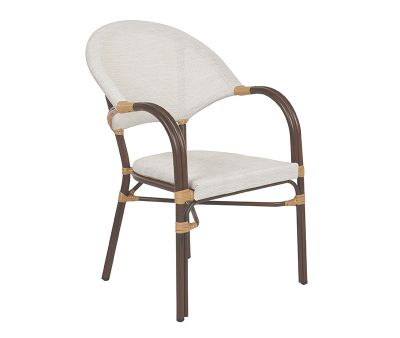 Bistro stabelstol - Beige