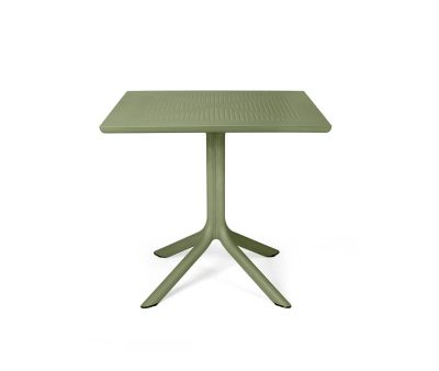 Nardi Clip cafebord 80x80 - Agave