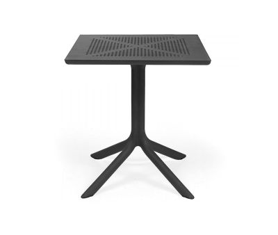 Nardi Clip cafebord 80x80 - Antracit