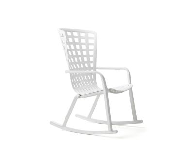 Nardi Folio Relax Gyngestol - Hvid