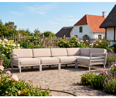 Nardi Maximo 5 Hjørnesofa - Sand