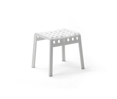 Nardi Poggio skammel til folio stol - Hvid - DEMO