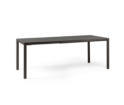 Nardi Tevere udtræksbord 90x147/211 - Antracit