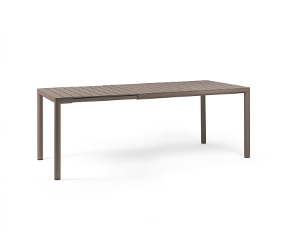 Nardi Tevere udtræksbord 90x147/211 - Latte