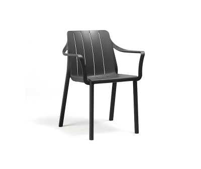 Nardi Tiberina Stabelstol i farven Antracit