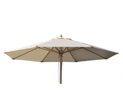 Sally Markedsparasol Ø300 med tilt - Natur