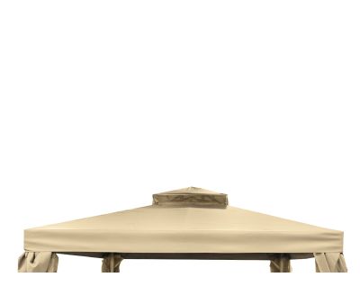 Ekstra tag til Pavillon 3x3 meter - Natur