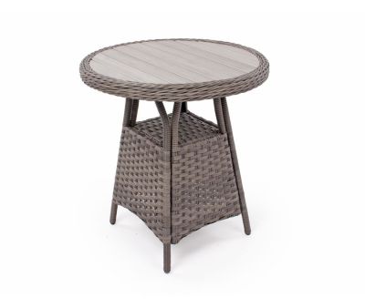 Rio cafebord Ø70 - Grå