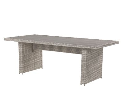 Rio havebord 94x210 - Lys Grå