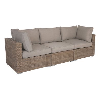 Rio Modulsofa 3 pers.- Dusty