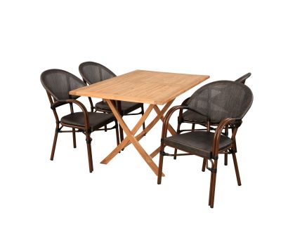 Sofie Bistro havemøbelsæt 70x120 cm