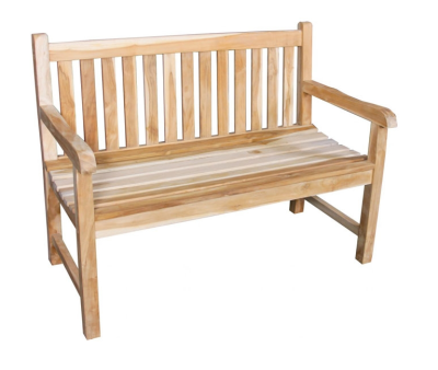 Dagmar Havebænk til 2 personer - Classic Teak