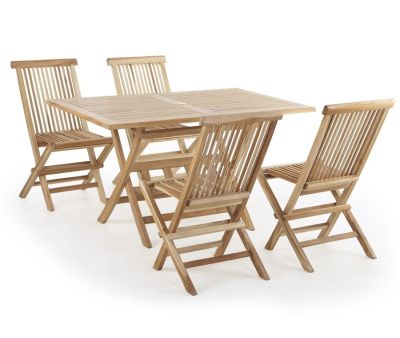 Møen Havemøbelsæt 85x135 - Classic Teak