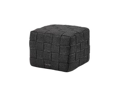 Cane-line Cube fodskammel Mørkegrå