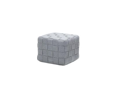 Cane-line Cube fodskammel Lysegrå