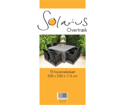 Solarius overtræk til havemøbelsæt 230x230x115 cm