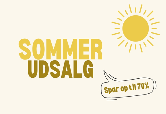 Sommer udsalg kategori - spar op til 70 %