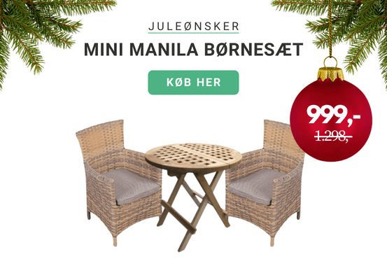 Mini Manila b&oslash;rnes&aelig;t